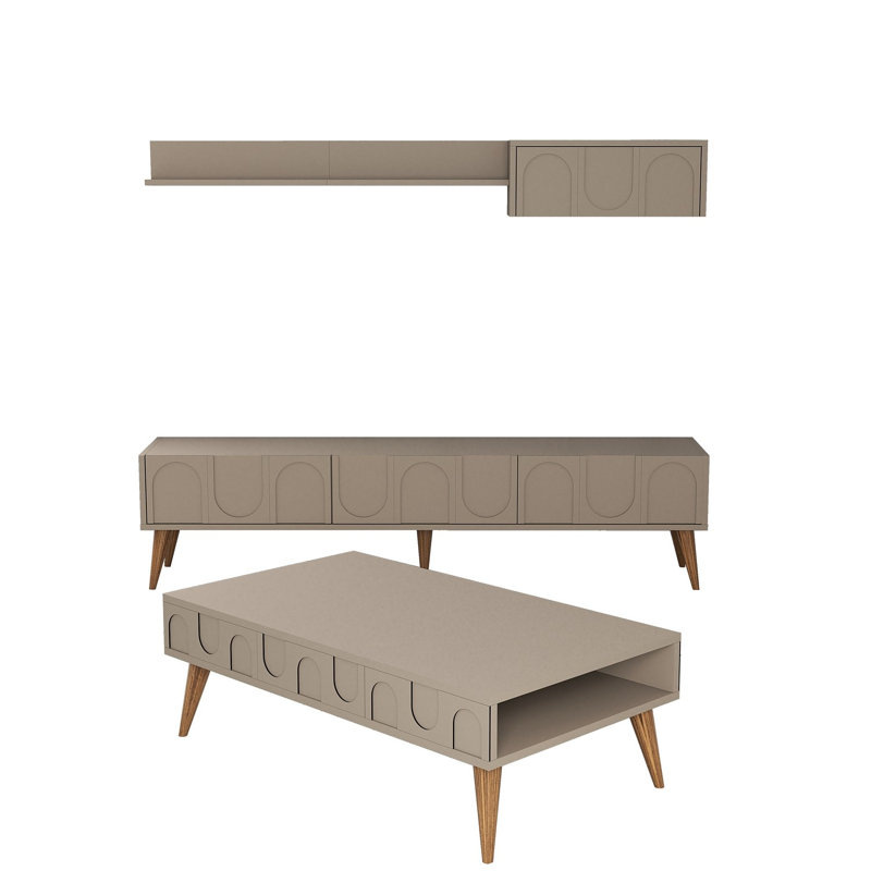 Ensemble de meubles de salon, Gris