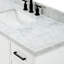 Meuble-lavabo simple avec plateau en marbre de Carrare italien ARIEL Kelly-124987380-99405045