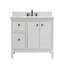Meuble-lavabo simple avec plateau en quartz-443759019-443759012