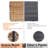 20 PCS Interlocking Deck Tiles Striped Pattern-105121980