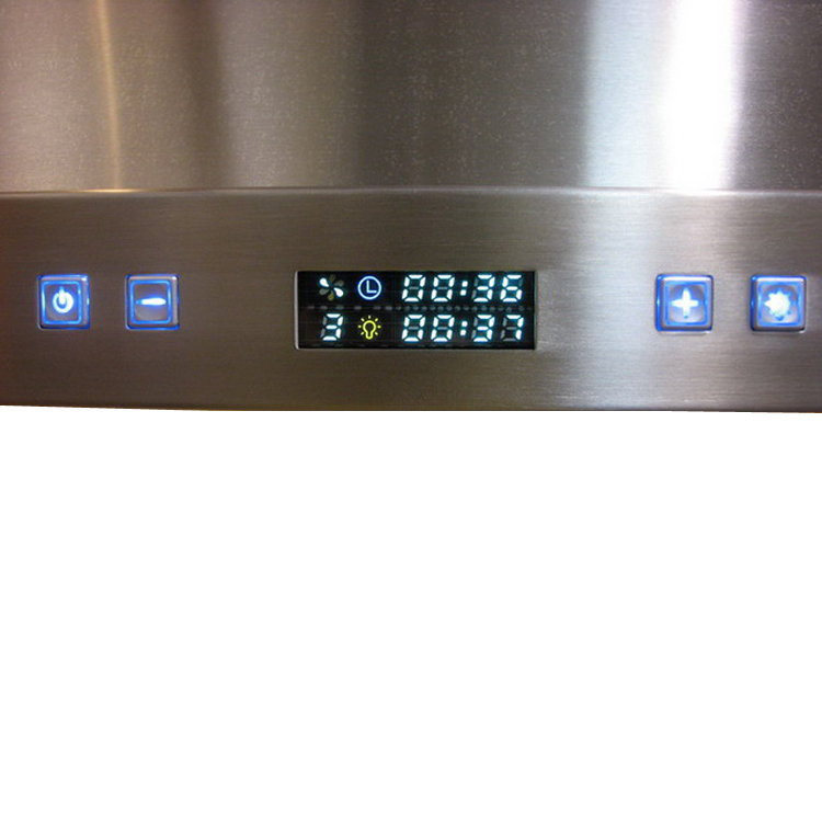 Cavaliere 36" Stainless Steel 494 CFM Ducted (Vented) Island Range Hood with Baffle Filter