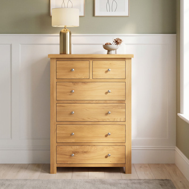 Dover 85 cm W Chest of 6 Drawers