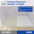 48x36 Inch WHite Rectangle Acrylic Shower Pan with Drain Center Wear Resistant Waterproof Tray for Bath Remodel