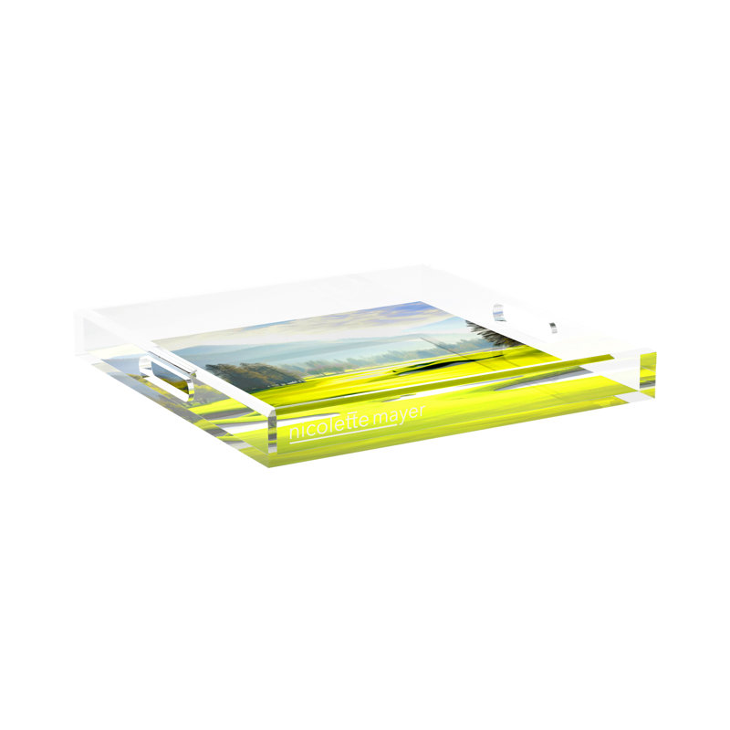 Decorative Tray, 2" H x 15" W x 15" D