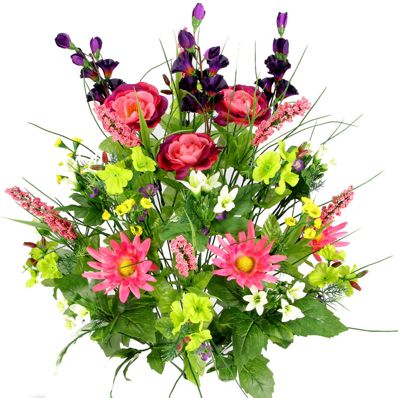 Mixed Assortment Arrangement, Garden Mix, 32" H x 18" W x 12" D