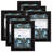 6 Piece Picture Frames - 4x6 Photo Frame Set with Stand and Hooks for Gallery Wall or Family Portrait - Picture Wall Decor-70349978