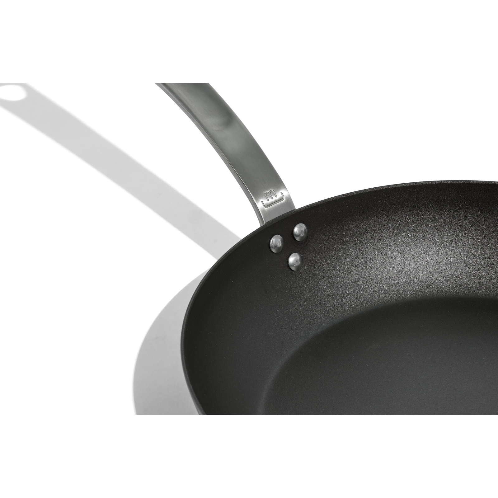 Seasoned Carbon Steel Frying Pan, 12"