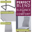 Mose Fabric Upholstered Side Chair x2