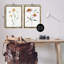 «Flower Stem Bees», ensemble de 2 toiles flottantes encadrées par Katrina Pete-903374820-903374821