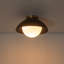 Plafonnier semi-encastré 1 lumière en céramique-1943932017