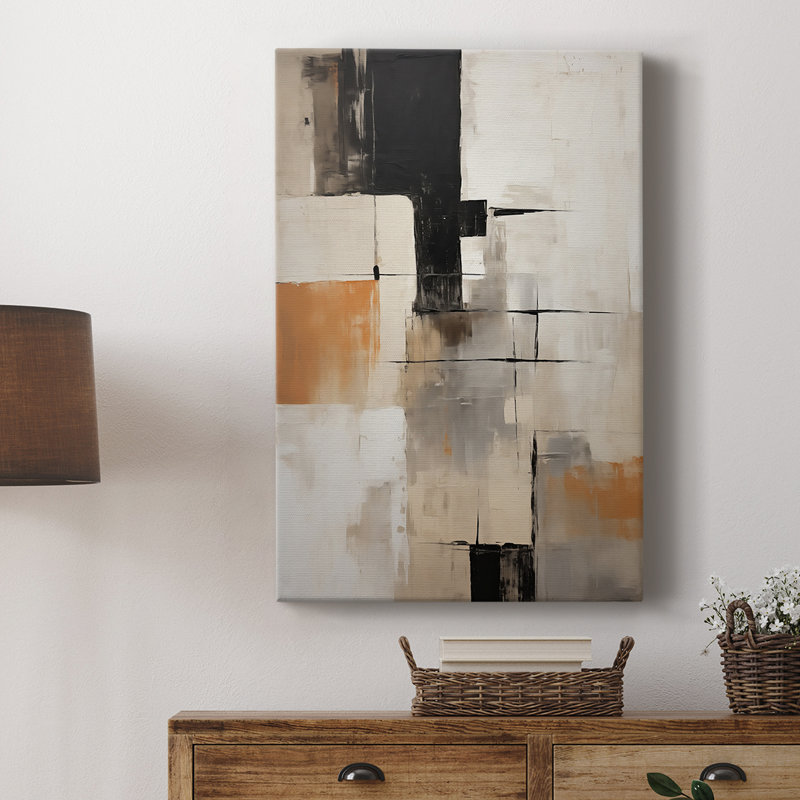 ABSTRACT Series CECLXVI - Cavas de galerie sur mesure, H 27 po x l 18 po