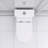Upflush Toilet For Basement, 600W Macerating Toilet System With Powerful Dual Flush, Elongated 17.25 ADA Comfort, Soft-Close Seat, 3 Water Inlets Connect To Sink, Shower, White