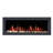Gloria II Wall-Mounted Electric Fireplace with Smart App Control (Silver)-870763054