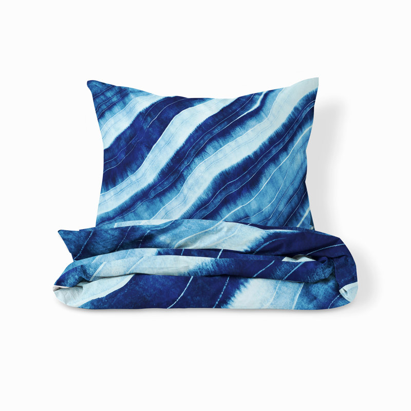Abstract Duvet Cover, King Duvet Cover + 2 King Shams