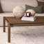 Riven Oak Wood Rectangular Coffee Table