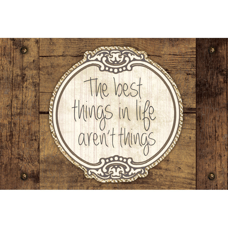 Best Life Things - Wrapped Canvas Art Prints, 30cm H x 46cm W