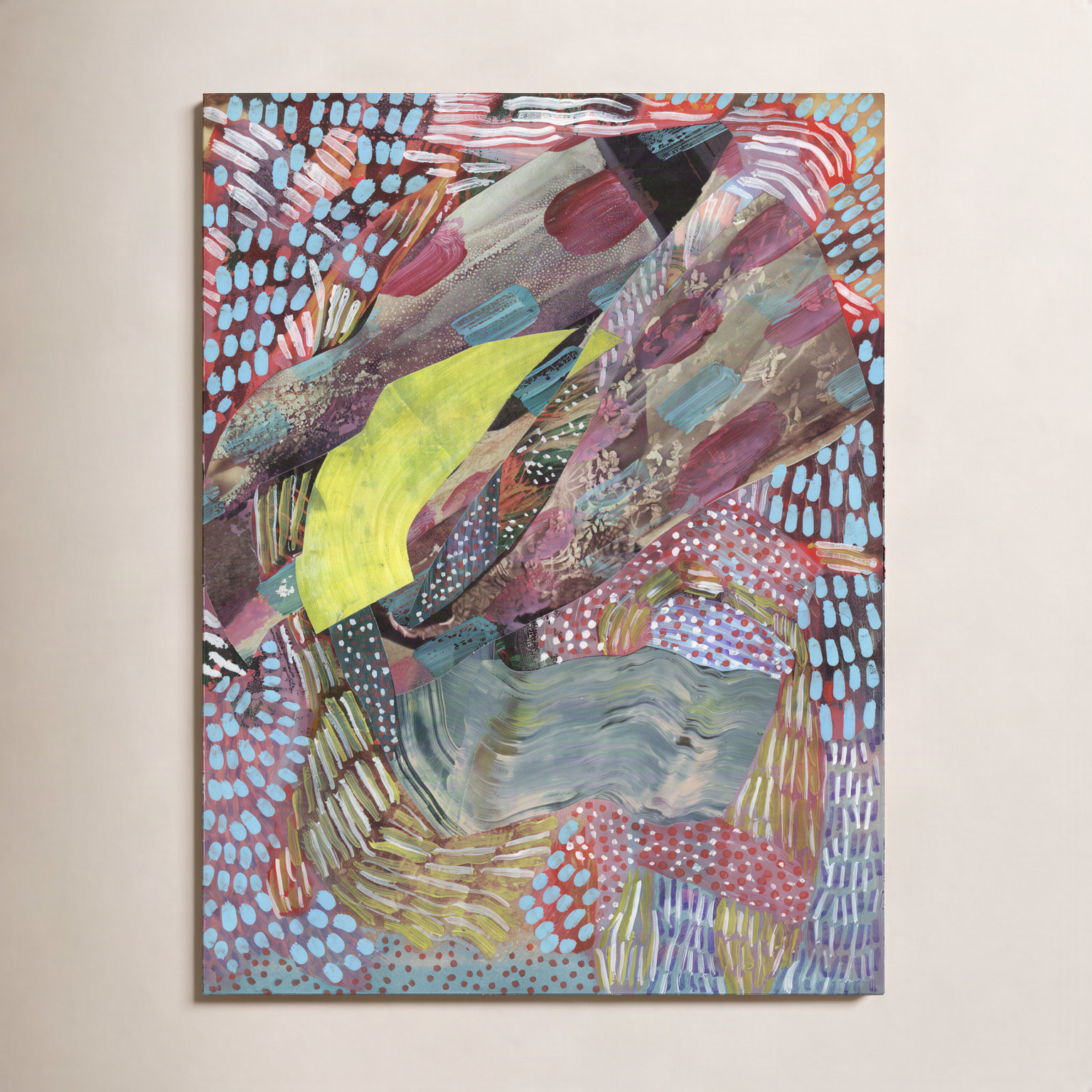 Long Before We Walked the Earth Print, No Mat, Mahogany Canvas Floater Framed, 48" H x 36" W