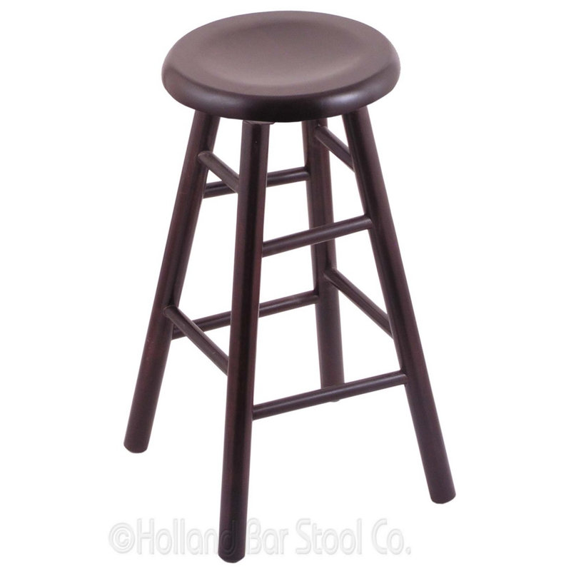 30" Swivel Bar Stool, Dark Cherry Maple, Bar Stool ( 30" Seat Height)