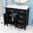 36" Bathroom Vanity with Sink Combo and Drawers-1148621521