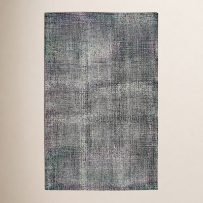 Britley Hand Tufted Wool Black/Gray Area Rug