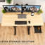 Tiroir verrouillable sous le bureau-62405231