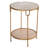 Laqwanda Glass Top End Table