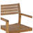 Susa 4 - Person Acacia Wood Patio Dining Set with Rectangular Table-7684099