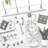 Aeiden Metal Wall Organizer with Key Hooks