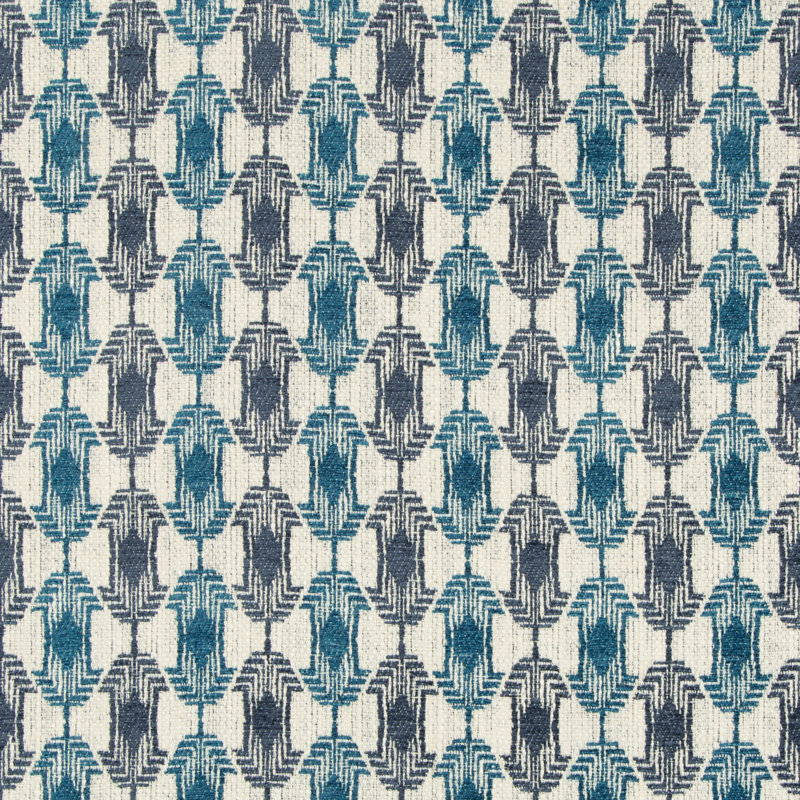 Gems Quartz Weave Fabric, Deep Sea