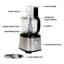 Robot culinaire Kenmore et hachoir à légumes 11 tasses pour hacher, trancher, hacher, hacher, râper et réduire-66582887