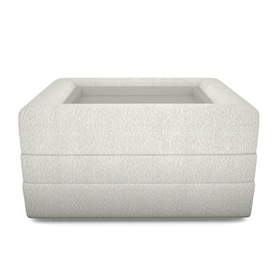 Boyden Ottoman with Wood Tray
