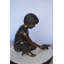 Bronze Boy Push Turtle Fountain