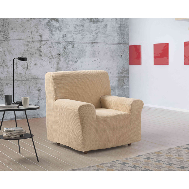 Bielastic Armchair Slipcover, Light