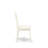 5 Piece Dinette Set for 4 Includes a Round Dining Room Table with Dropleaf and 4 Linen Fabric Dining Chairs, Linen White-1015879978-1012687662