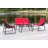 Larose Wicker 4 - Person Patio Conversation Set with Cushions-1227680401-1227680415