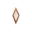 Diamond Rustic Accent Mirror