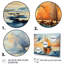 Boat Luminous Horizons II - Transportation Wall Decor-1436373003-1436373001