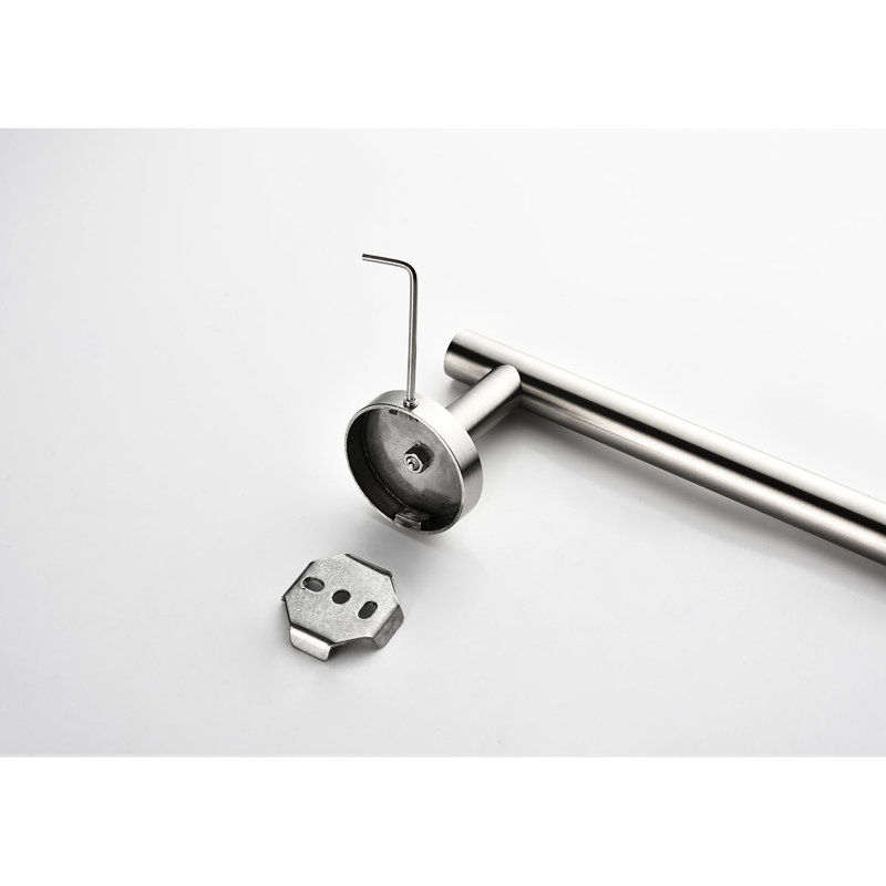 Brushed Nickel Bathroom Hardware  3 , Stainless Steel, Modern Designing, Scratch-, Rust-, Easy Installation Fashion 3 Hardware, Decoration, To Install Practice