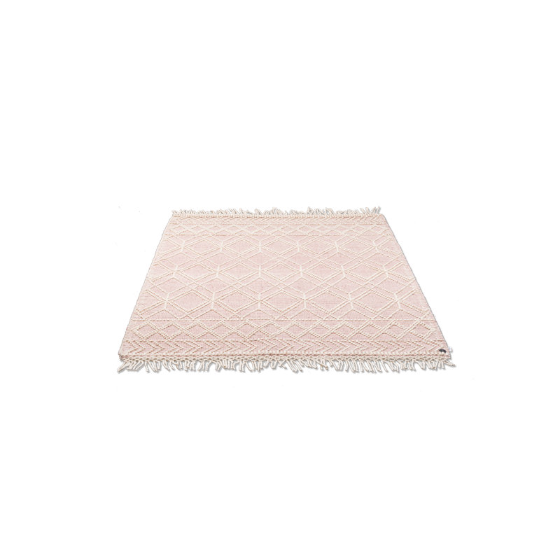 Macrame Geometric Hand Woven Area Rug, Rectangle 190 x 290cm