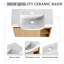 Ensemble de meuble-lavabo mural moderne 24 po