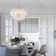 Yavette 6 - Light Dimmable Modern Cluster Glass Chandelier