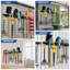 Jahnke Garage Tool Storage Rack, Heavy Duty Garage Storage Organizer Rack System Wall Mounted Tool-88318323