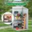 Remise de rangement 9 x 4 pi pour grand rangement en métal pour jardin-111492518