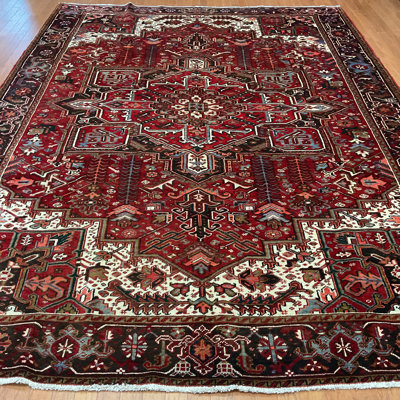 HERAT ORIENTAL Handmade Heriz Wool Rug