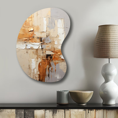 Combinaison de gris géométrique et collage II