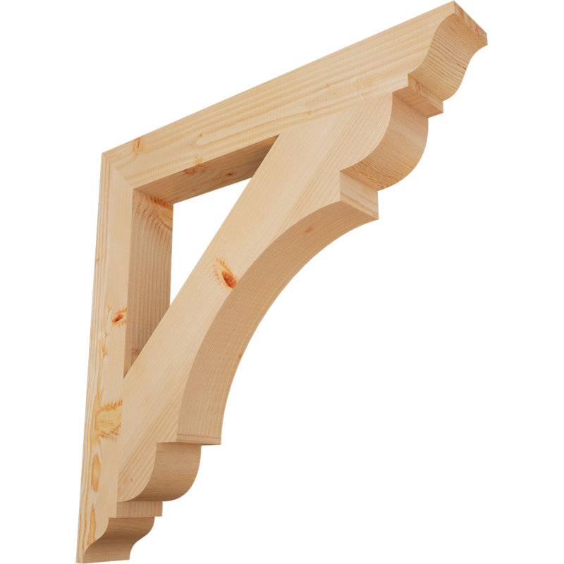 Support olympique traditionnel, H 30 po x l 3,5 po x P 30 po, Douglas (lisse)