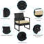 2 Seater Rattan Conversation Set-124799003