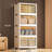 4 Pack Stackable Folding Storage Closet with Lid and 4 Wheels
