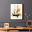 NAUTICAL Series CCCCLIIII - Impression encadrée de qualité supérieure - Prêt à être accroché - Aucun clou requis-1194290451-1194290462