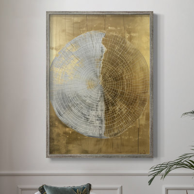 Série ABSTRACT CCxxI, reproduction encadrée - bois massif